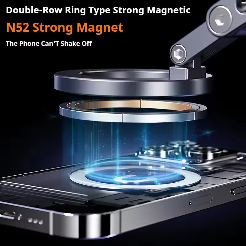 Vacuum Rotating Magnetic Phone Holder