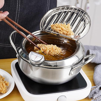 Stainless Steel Deep Fryer Pot