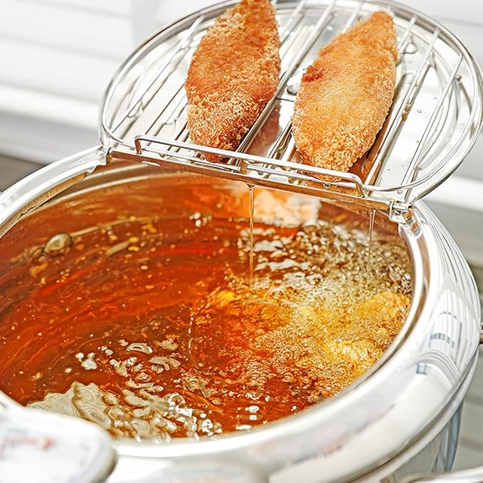 Stainless Steel Deep Fryer Pot