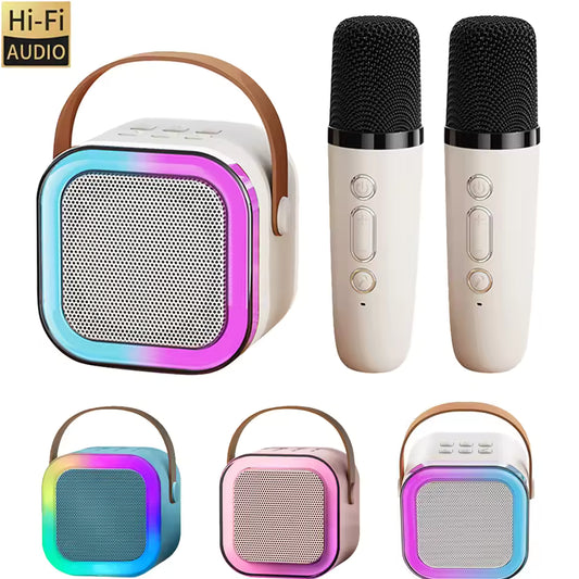 Hot-selling K12 Bluetooth All-in-one Portable Live Karaoke Microphone Speaker
