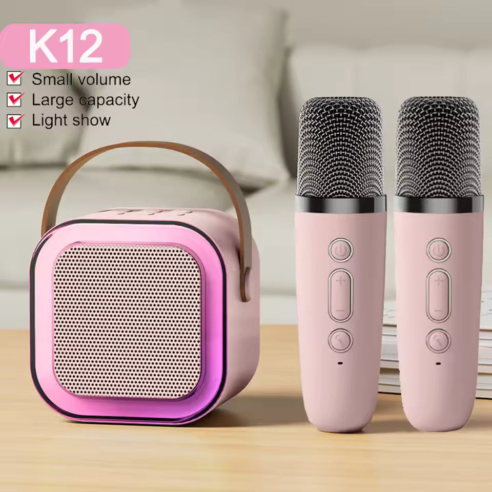 Hot-selling K12 Bluetooth All-in-one Portable Live Karaoke Microphone Speaker