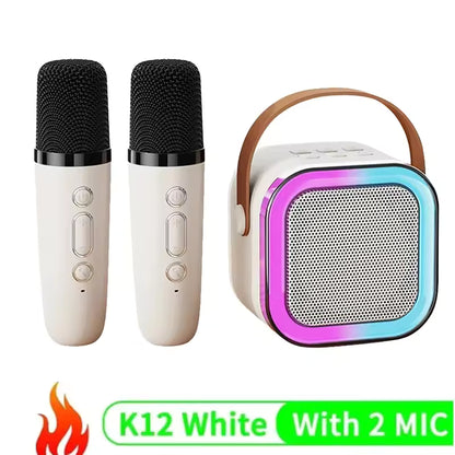Hot-selling K12 Bluetooth All-in-one Portable Live Karaoke Microphone Speaker