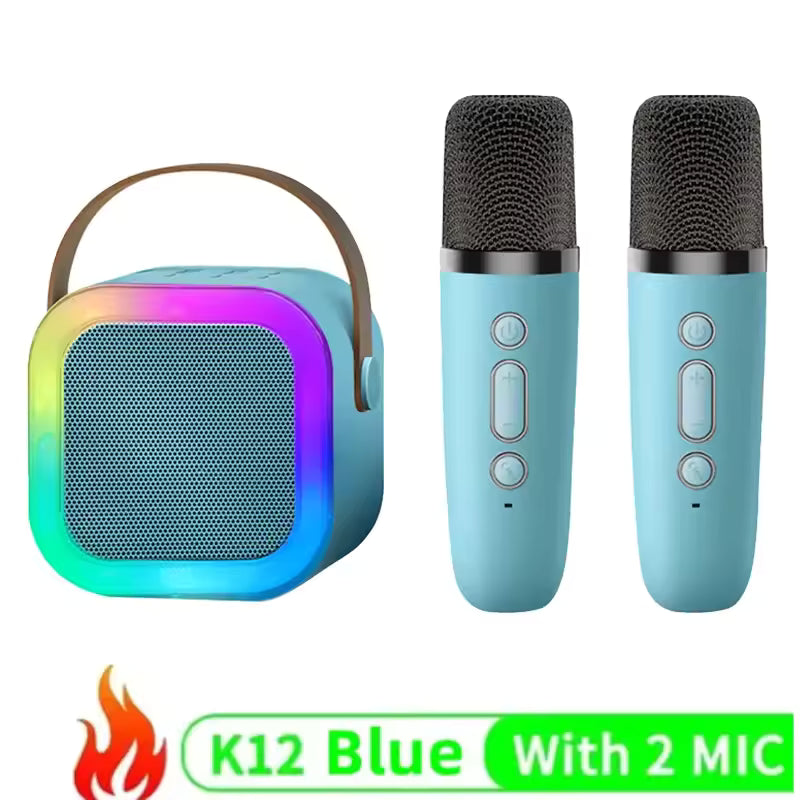 Hot-selling K12 Bluetooth All-in-one Portable Live Karaoke Microphone Speaker