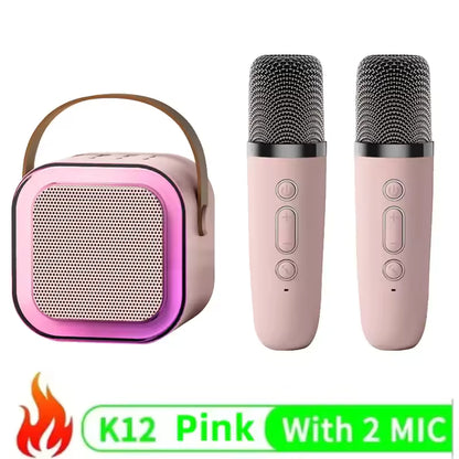 Hot-selling K12 Bluetooth All-in-one Portable Live Karaoke Microphone Speaker